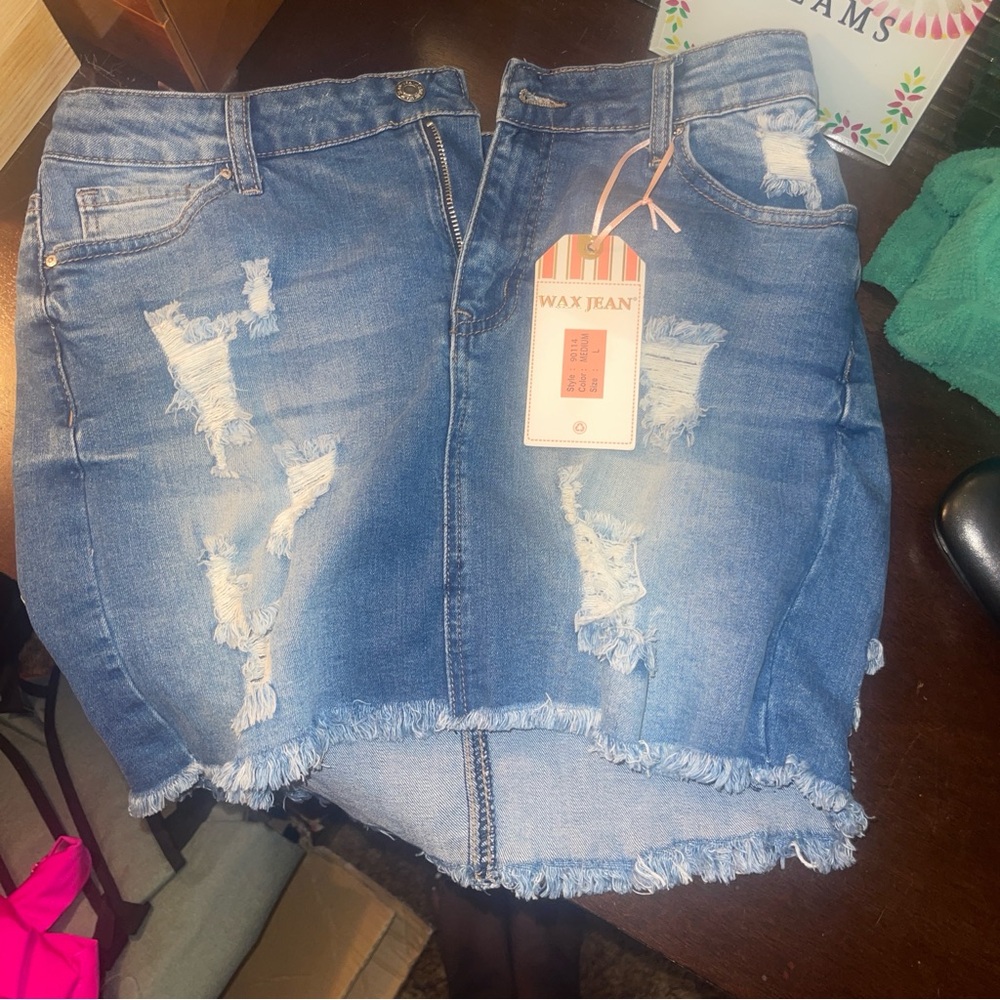 Jean skirt